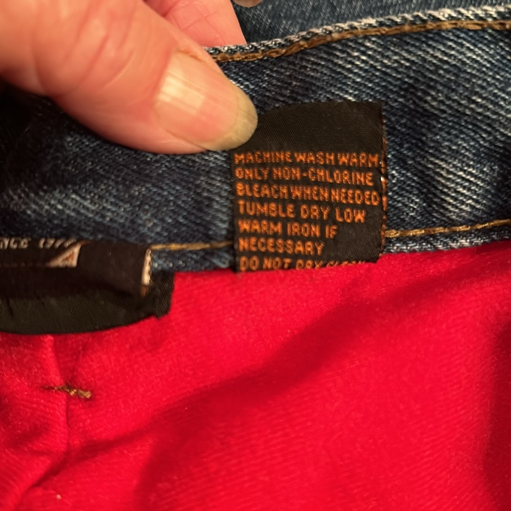 Guide Gear sz 34x30 Dual Layer, Red Thinsulate Insulation,  Lined Jeans. - Picture 11 of 12